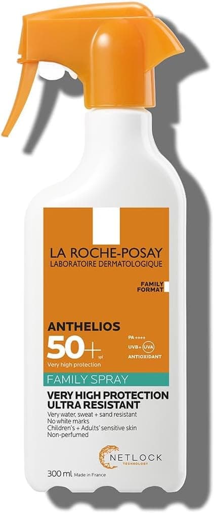 کرم ضدآفتاب اسپری La Roche-Posay مدل Anthelios Family 300ml SPF 50 کرم ضدآفتاب اسپری La Roche-Posay مدل Anthelios Family 300ml SPF 50