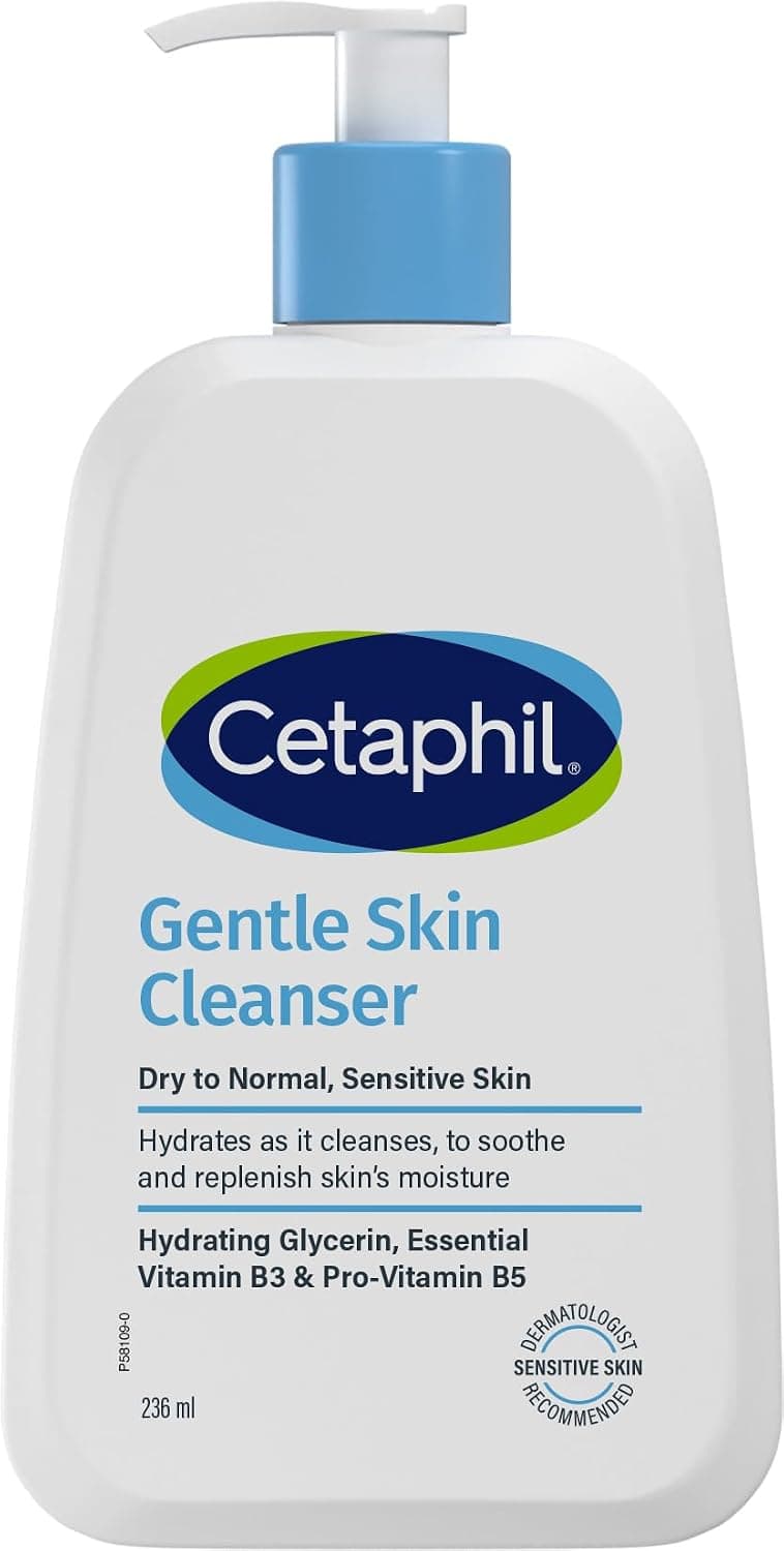 پاککننده صورت و بدن مردانه و زنانه Cetaphil ملایم آبرسان بدون عطر 236ml پاککننده صورت و بدن مردانه و زنانه Cetaphil ملایم آبرسان بدون عطر 236ml