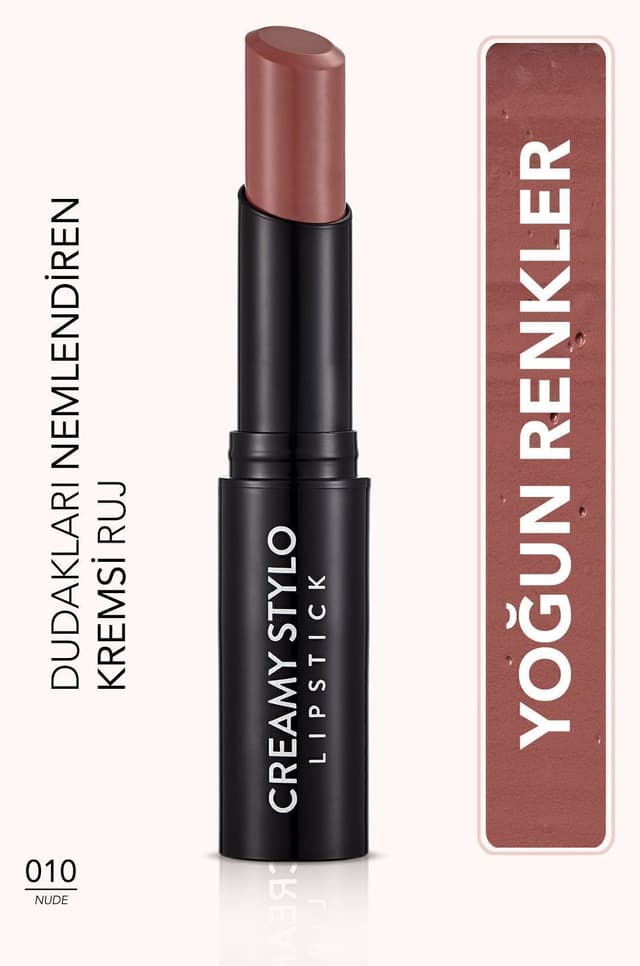 رژ لب استیکی نیمهبراق Flormar کرمی مدل 010 Nude رژ لب استیکی نیمهبراق Flormar کرمی مدل 010 Nude