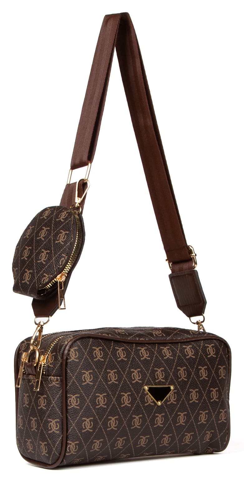 کیف دوشی زنانه Adelina Bags طرحدار با جزئیات کیفپول کیف دوشی زنانه Adelina Bags طرحدار با جزئیات کیفپول