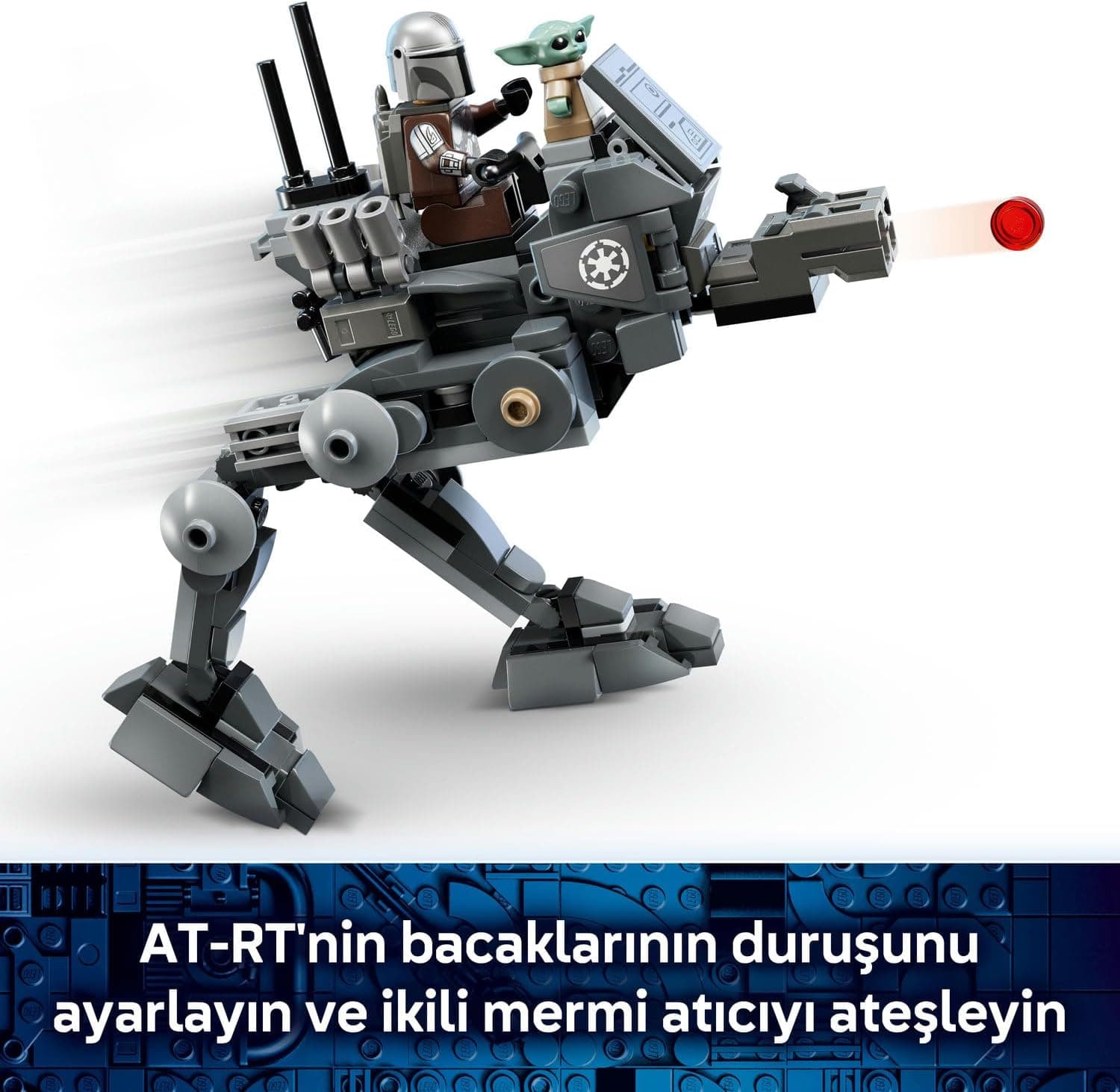 لگو Star Wars حمله AT-RT با Mandalorian و Grogu مدل 75444 لگو Star Wars حمله AT-RT با Mandalorian و Grogu مدل 75444