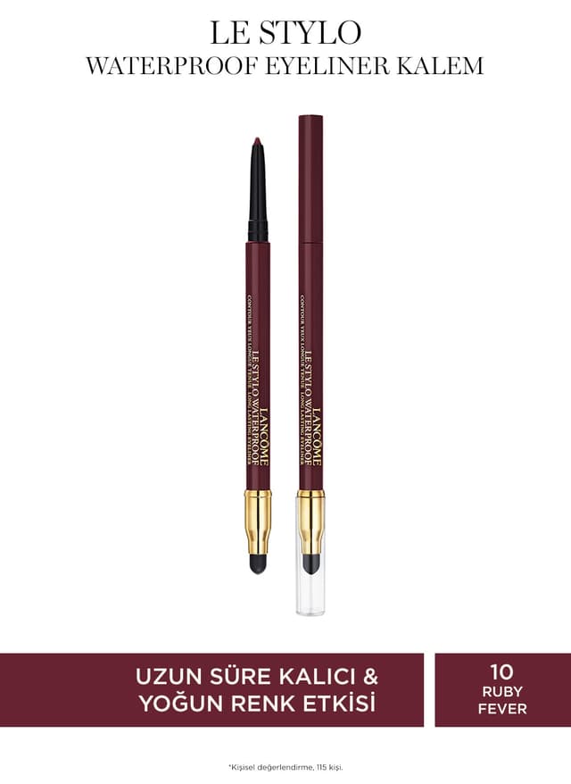 مداد چشم ضدآب Lancome Le Stylo شماره 10 Ruby Fever مدل 3614274132335 مداد چشم ضدآب Lancome Le Stylo شماره 10 Ruby Fever مدل 3614274132335