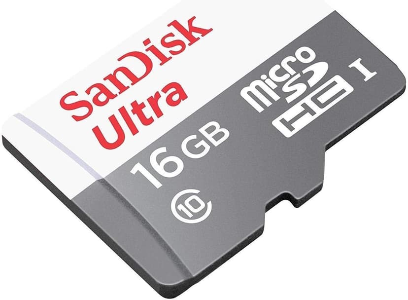 کارت حافظه microSDHC 16 GB SanDisk با سرعت 80MB/sn، UHS-I Class 10 مدل SDSQUNS-016G-GN3MN کارت حافظه microSDHC 16 GB SanDisk با سرعت 80MB/sn، UHS-I Class 10 مدل SDSQUNS-016G-GN3MN