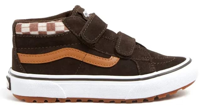 کفش پیادهروی پسرانه Vans قهوهای مدل VN000D10BF21-MTE SK8-Mid Reissue V کفش پیادهروی پسرانه Vans قهوهای مدل VN000D10BF21-MTE SK8-Mid Reissue V