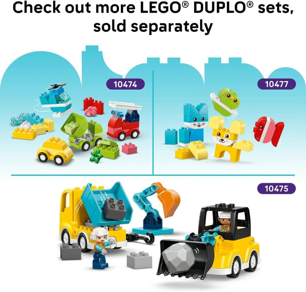 لگو DUPLO ماشین آتشنشانی با شلنگ و آتشنشان مدل 10473 لگو DUPLO ماشین آتشنشانی با شلنگ و آتشنشان مدل 10473