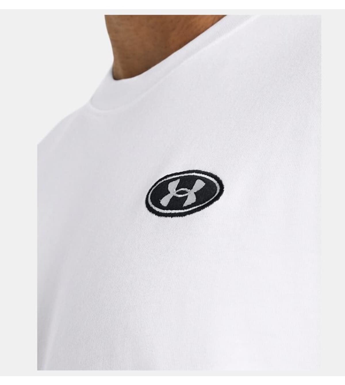 تیشرت مردانه Under Armour آستین کوتاه UA Heavyweight Left Chest PATCH مدل 1382902-100 تیشرت مردانه Under Armour آستین کوتاه UA Heavyweight Left Chest PATCH مدل 1382902-100
