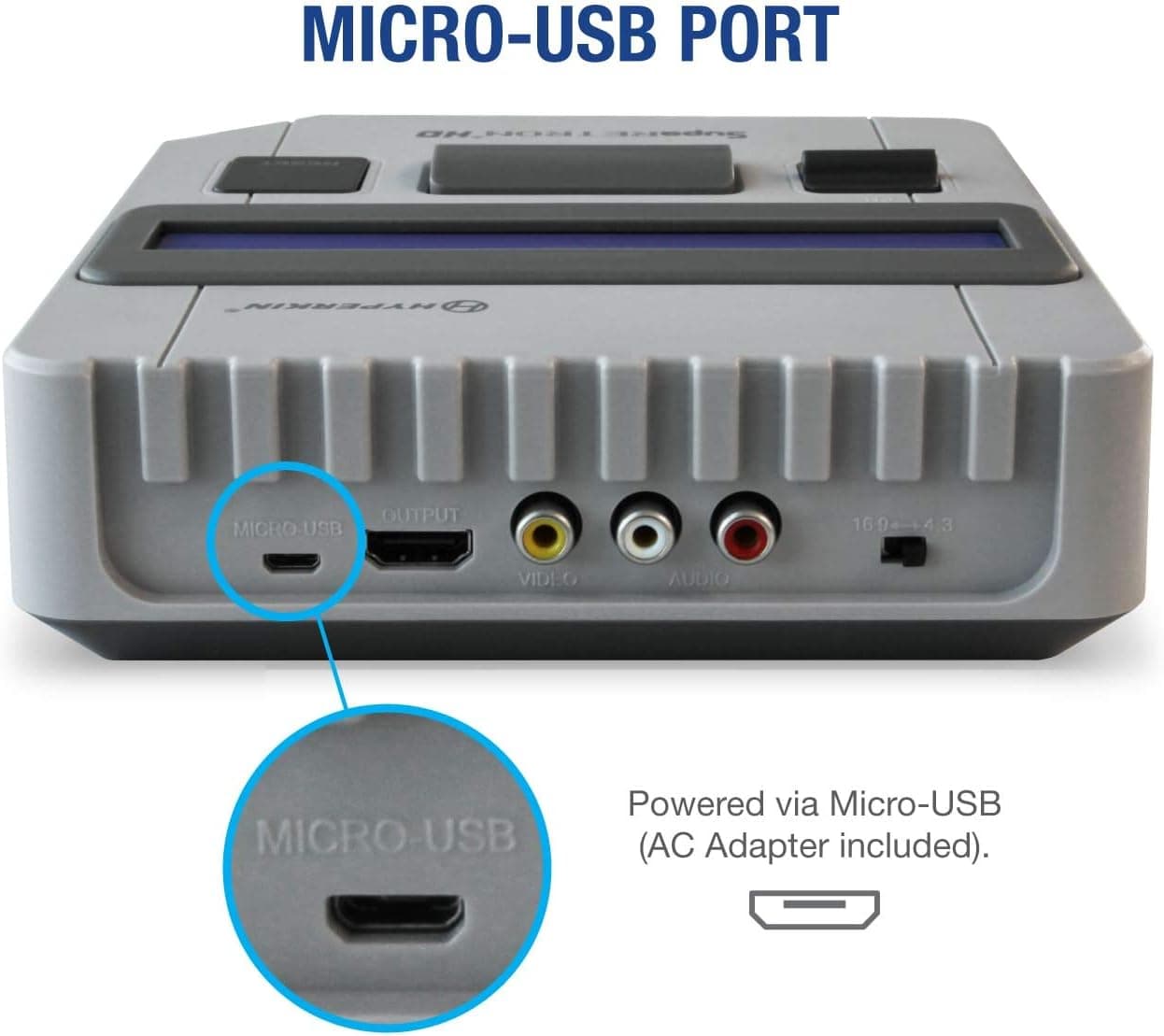 کنسول بازی Hyperkin SupaRetroN HD برای Super NES و Super Famicom کنسول بازی Hyperkin SupaRetroN HD برای Super NES و Super Famicom