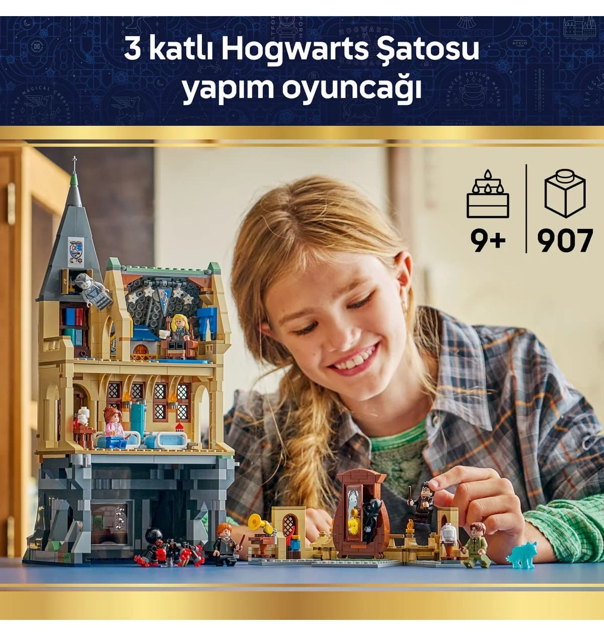 لگو Harry Potter Hogwarts Castle بخش بیمارستان مدل 76463 907 قطعه لگو Harry Potter Hogwarts Castle بخش بیمارستان مدل 76463 907 قطعه