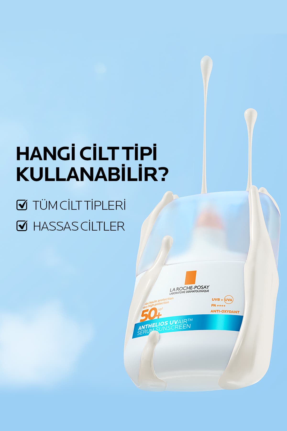 سرم ضدآفتاب صورت La Roche Posay Anthelios UVAIR با محافظت بسیار بالا SPF50+ 50 ml سرم ضدآفتاب صورت La Roche Posay Anthelios UVAIR با محافظت بسیار بالا SPF50+ 50 ml