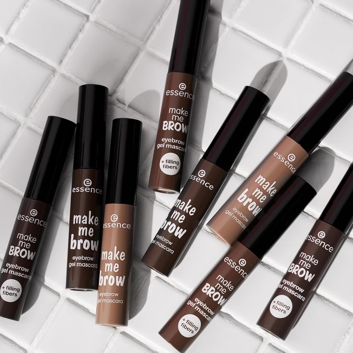 ژل ماسکارا ابرو Essence Make Me Brow مدل 04 ژل ماسکارا ابرو Essence Make Me Brow مدل 04