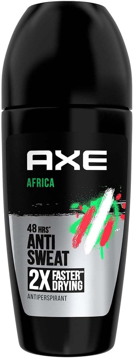 دئودورانت رولآن مردانه AXE با رایحه Africa 48 ساعته 50 ml دئودورانت رولآن مردانه AXE با رایحه Africa 48 ساعته 50 ml