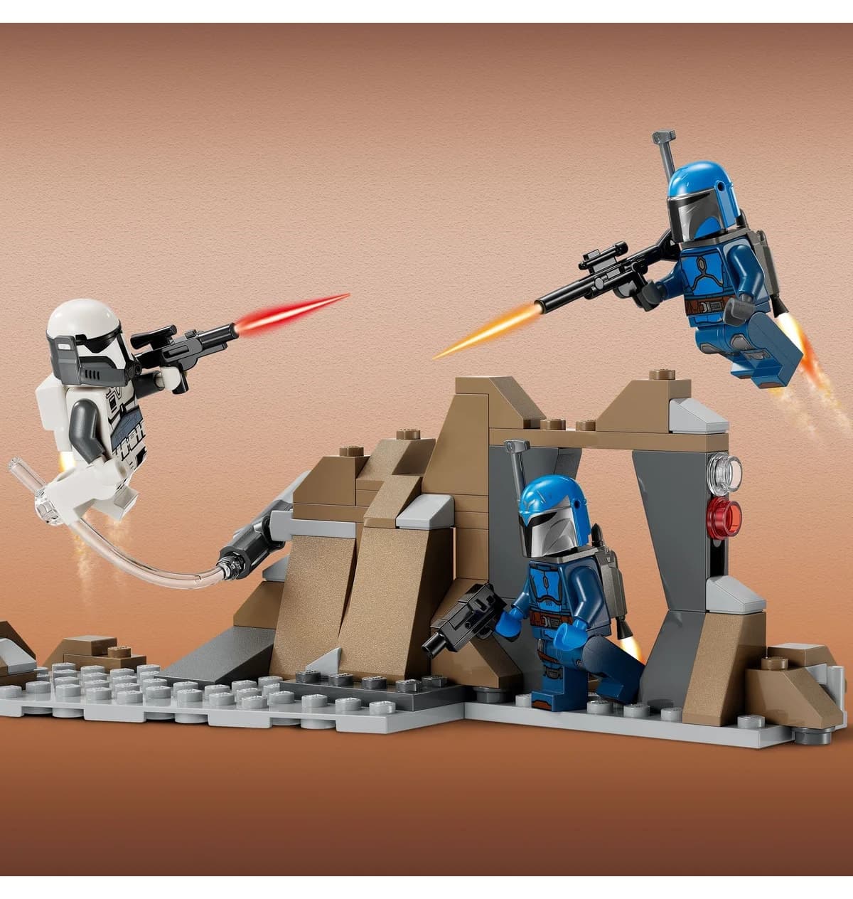 لگو Star Wars Mandalore بسته نبرد کمین مدل 75373 لگو Star Wars Mandalore بسته نبرد کمین مدل 75373