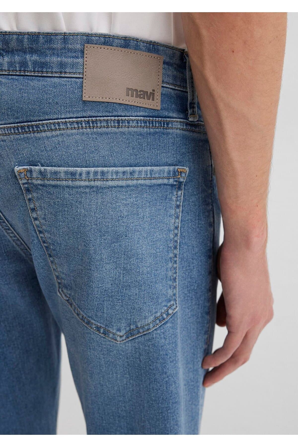 شلوار جین مردانه Mavi Hunter 90lar وینتیج شستشوی مهآلود آبی روشن 0020289268 شلوار جین مردانه Mavi Hunter 90lar وینتیج شستشوی مهآلود آبی روشن 0020289268