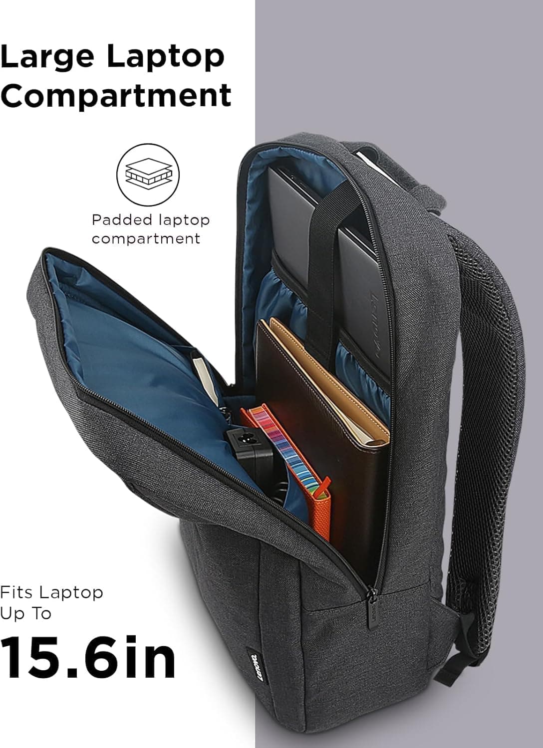 کولهپشتی لپتاپ Lenovo کژوال 15.6 inch مشکی مدل B210 کولهپشتی لپتاپ Lenovo کژوال 15.6 inch مشکی مدل B210