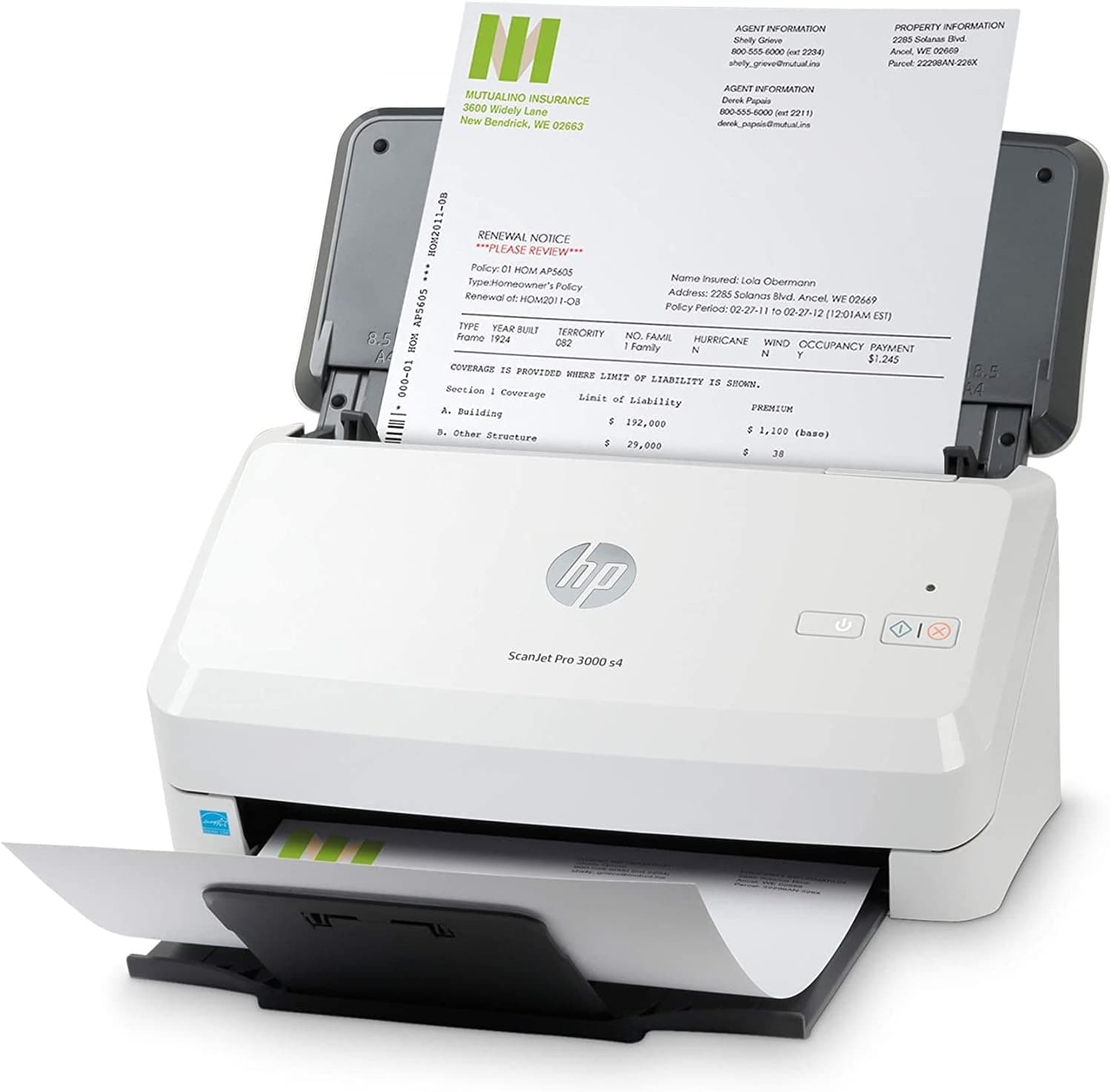 اسکنر HP تغذیه برگهای مدل ScanJet Pro 3000 s4 اسکنر HP تغذیه برگهای مدل ScanJet Pro 3000 s4
