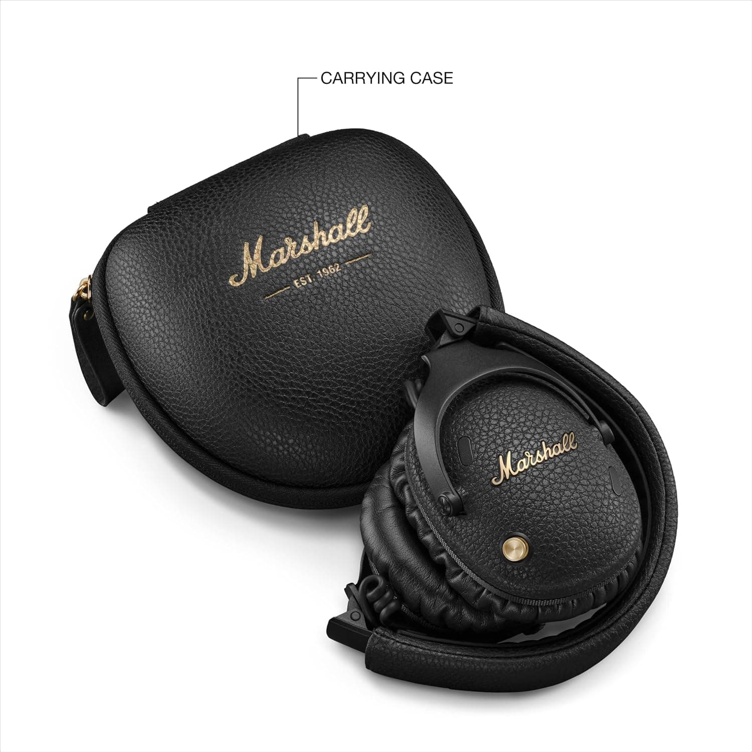 هدفون بلوتوثی Marshall Monitor III با حذف نویز فعال، 70 ساعت پخش، مشکی هدفون بلوتوثی Marshall Monitor III با حذف نویز فعال، 70 ساعت پخش، مشکی
