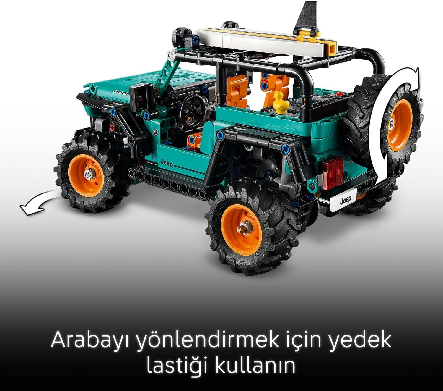لگو Technic Jeep Wrangler Rubicon SUV مدل 42227 لگو Technic Jeep Wrangler Rubicon SUV مدل 42227