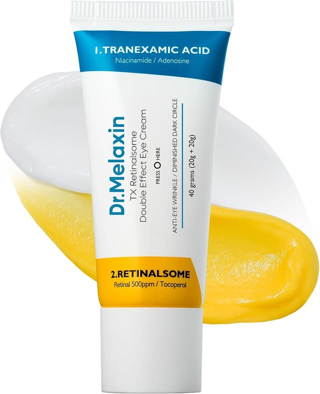 کرم دور چشم DR.MELAXIN Tx Tranexamic Acid Retinalsome برای کاهش تیرگی 1.41 fl oz کرم دور چشم DR.MELAXIN Tx Tranexamic Acid Retinalsome برای کاهش تیرگی 1.41 fl oz