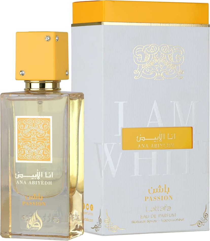 عطر زنانه Lattafa Ana Abiyedh Passion 60 ML عطر زنانه Lattafa Ana Abiyedh Passion 60 ML