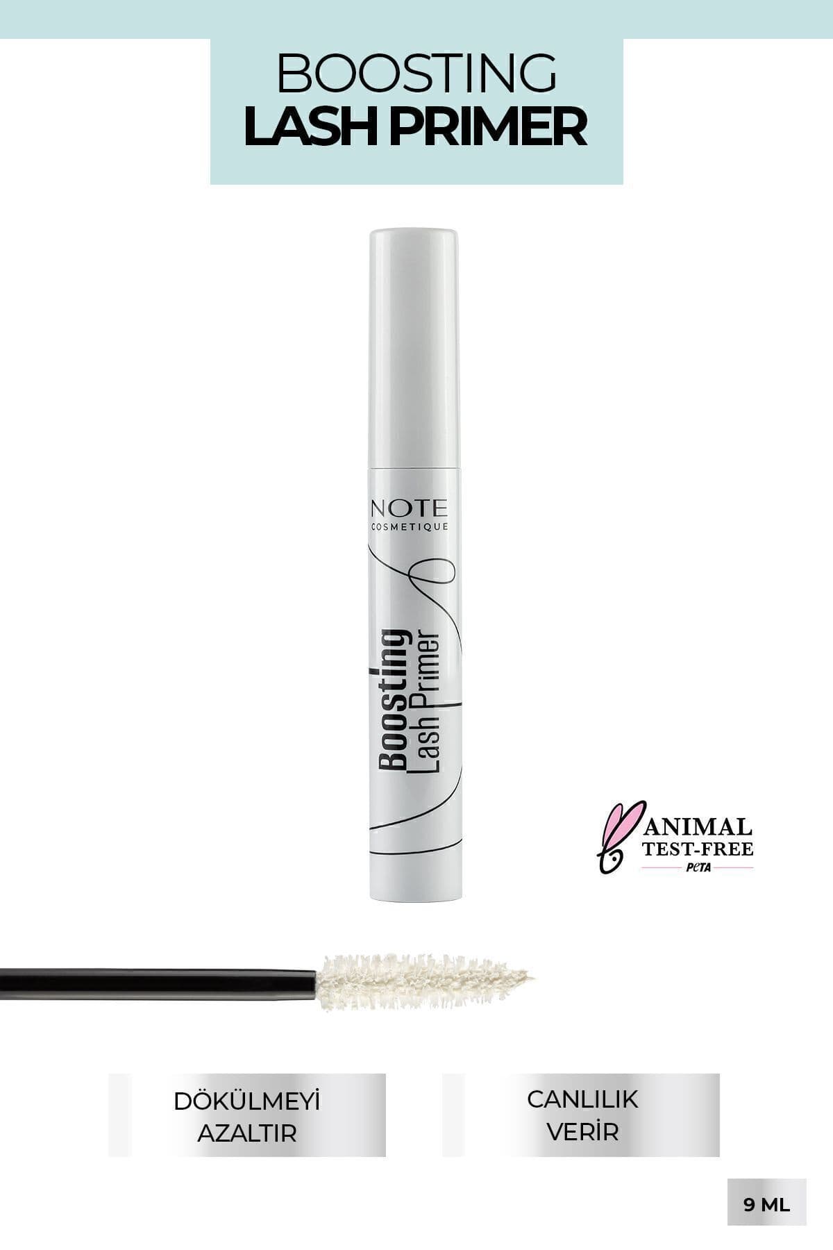 بیس ریمل Note Cosmetics مراقبتکننده بیرنگ Boosting Lash Primer بیس ریمل Note Cosmetics مراقبتکننده بیرنگ Boosting Lash Primer