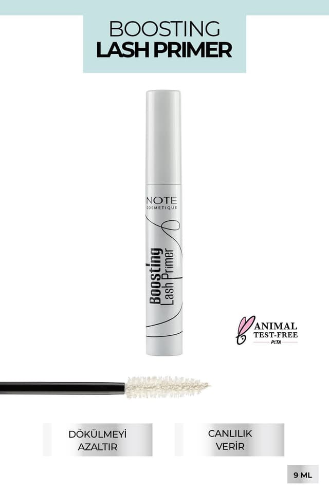 بیس ریمل Note Cosmetics مراقبتکننده بیرنگ Boosting Lash Primer بیس ریمل Note Cosmetics مراقبتکننده بیرنگ Boosting Lash Primer