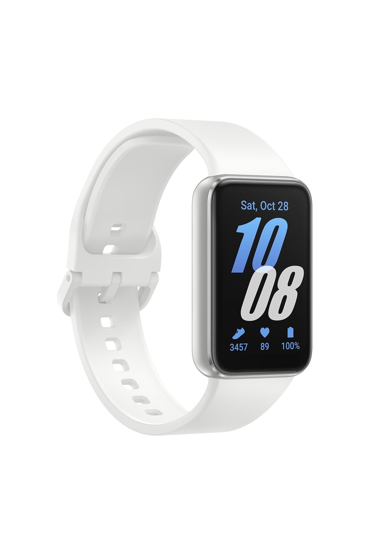 دستبند هوشمند Samsung Galaxy Fit 3 نقرهای دستبند هوشمند Samsung Galaxy Fit 3 نقرهای