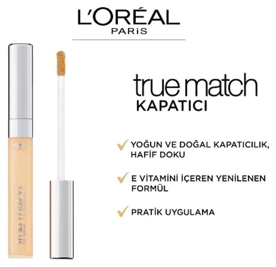 کانسیلر L'Oreal Paris مدل True Match رنگ 2N وانیلی 3600523500192 کانسیلر L'Oreal Paris مدل True Match رنگ 2N وانیلی 3600523500192