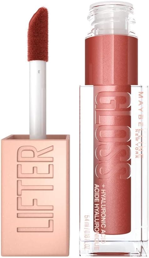 ست آرایشی Maybelline ریمل Cosmic Black و لیپ گلاس Lifter Gloss مدل 016 زنگاری ست آرایشی Maybelline ریمل Cosmic Black و لیپ گلاس Lifter Gloss مدل 016 زنگاری