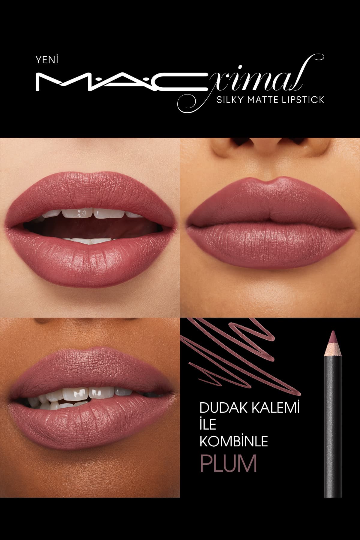 رژ لب Mac مات ابریشمی مرطوبکننده M·a·cxımal مدل Soar رژ لب Mac مات ابریشمی مرطوبکننده M·a·cxımal مدل Soar
