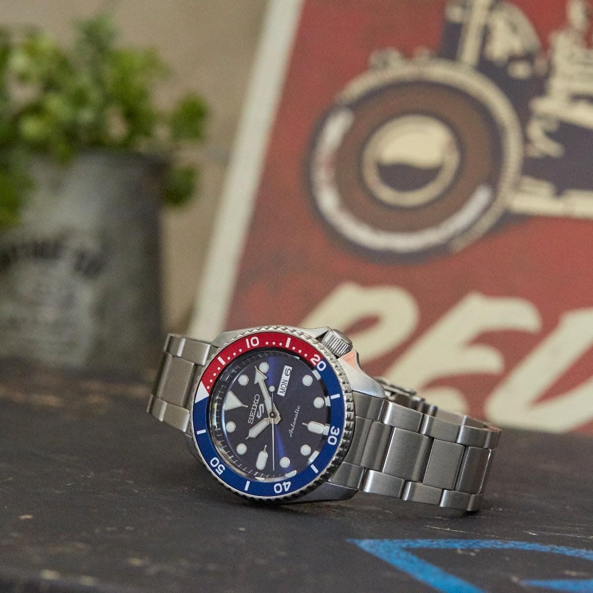 ساعت مچی مردانه Seiko 5 Sports آنالوگ اتوماتیک آبی مدل Srpd5 3K1 ساعت مچی مردانه Seiko 5 Sports آنالوگ اتوماتیک آبی مدل Srpd5 3K1