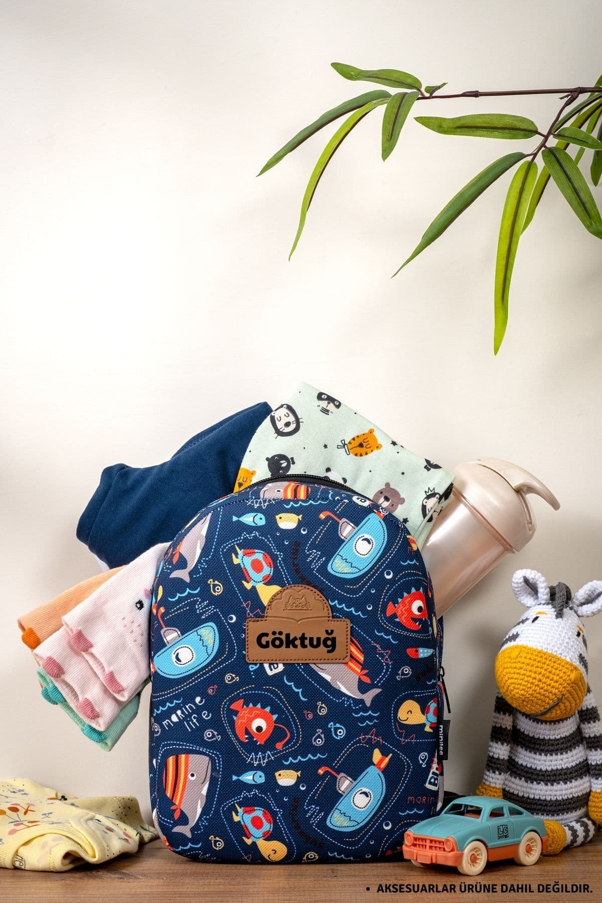 کولهپشتی کودک مهدکودک minilee children's happiness با طرح دنیای زیر آب مدل V2، 0 تا 8 سال کولهپشتی کودک مهدکودک minilee children's happiness با طرح دنیای زیر آب مدل V2، 0 تا 8 سال