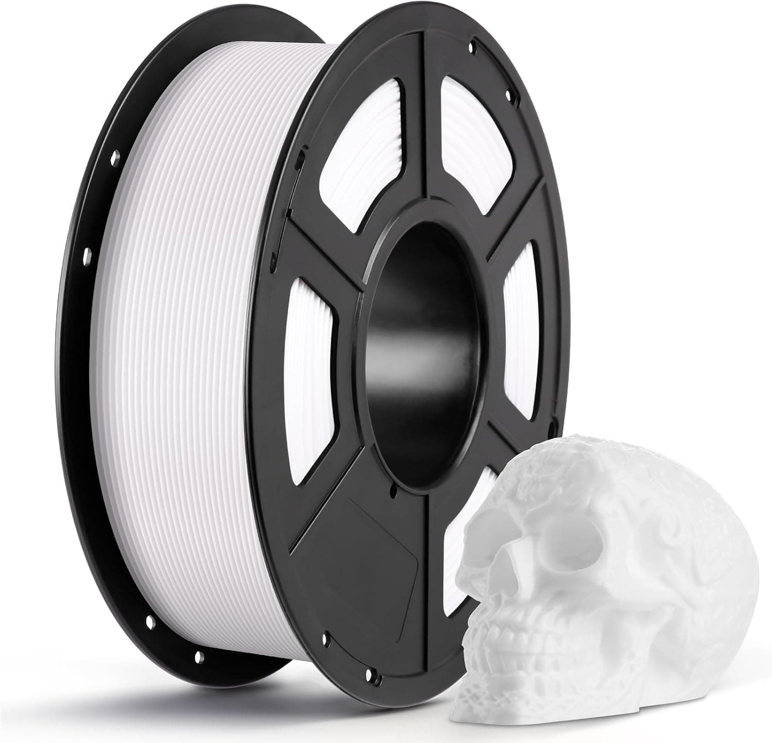 فیلامنت پرینتر سه بعدی PLA ANYCUBIC سفید 1.75 mm 1 kg فیلامنت پرینتر سه بعدی PLA ANYCUBIC سفید 1.75 mm 1 kg