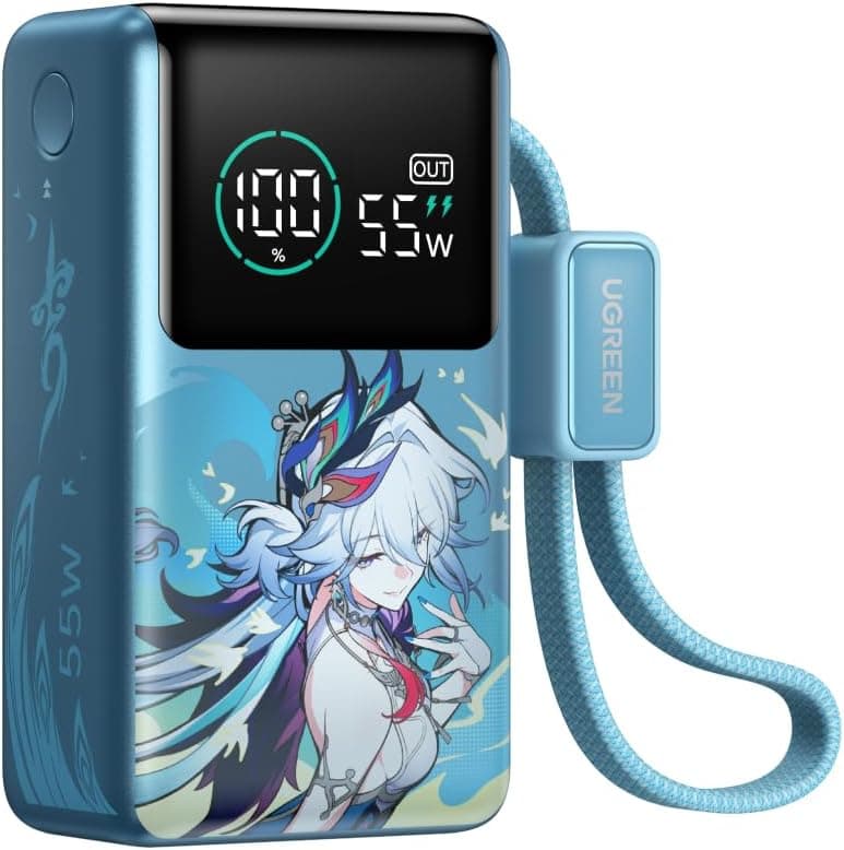 پاوربانک لپتاپ UGREEN Nexode 20000mAh با توان 145W و شارژ بیسیم Qi2 15W پاوربانک لپتاپ UGREEN Nexode 20000mAh با توان 145W و شارژ بیسیم Qi2 15W