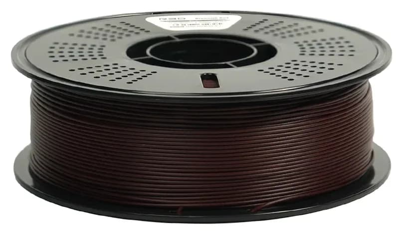 فیلامنت پرینتر سه بعدی PLA+ قرمز قهوهای R3D فیلامنت پرینتر سه بعدی PLA+ قرمز قهوهای R3D