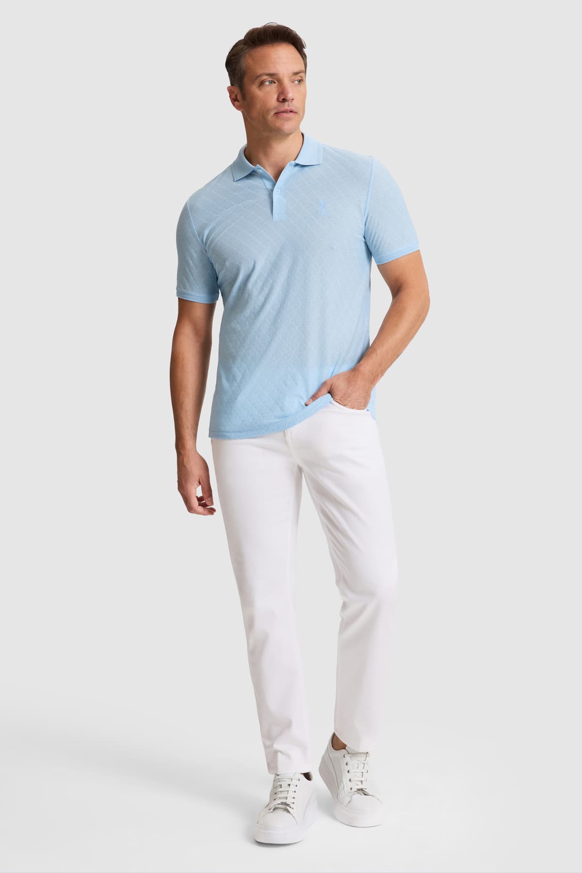 تیشرت مردانه U.S. Polo Assn. آبی فیت معمولی یقه پولو مدل 50322563-VR036 تیشرت مردانه U.S. Polo Assn. آبی فیت معمولی یقه پولو مدل 50322563-VR036