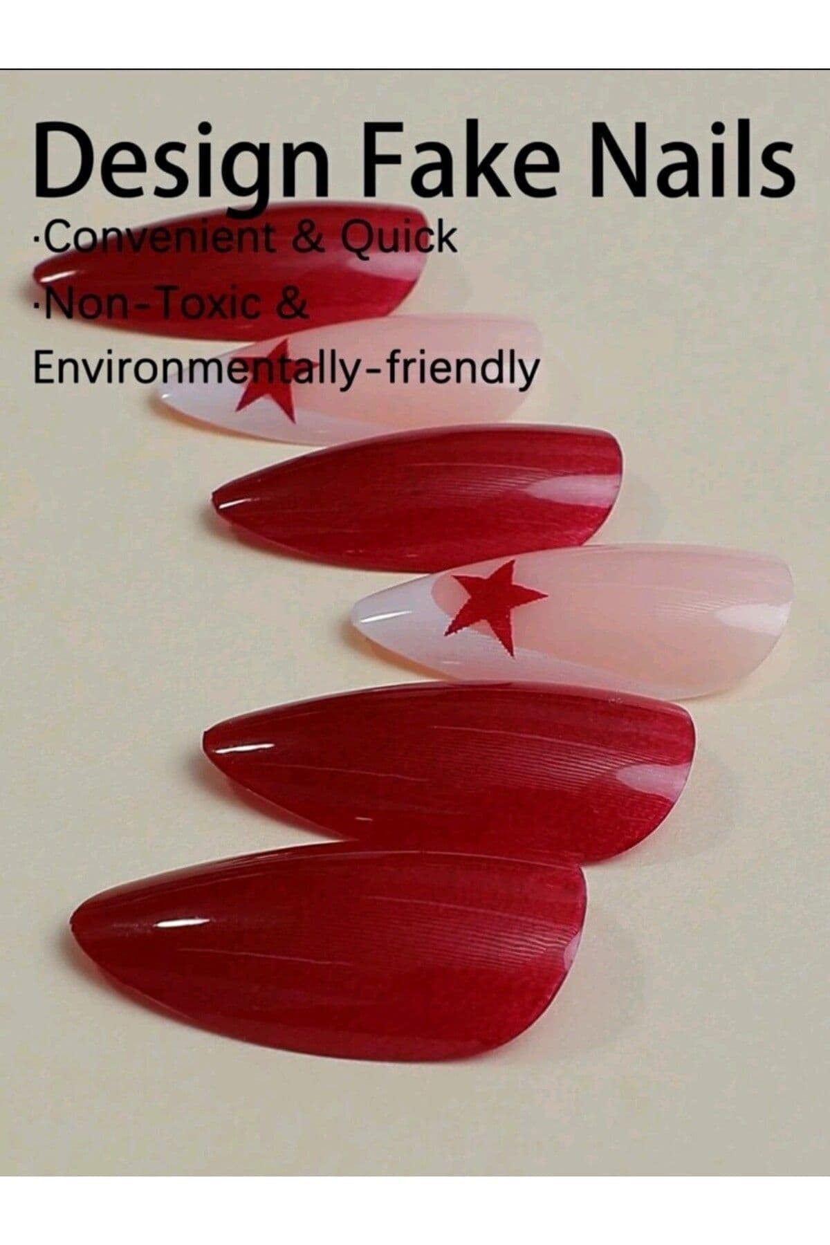 ست ناخن مصنوعی Elnil Butik 24 تایی ست ناخن مصنوعی Elnil Butik 24 تایی