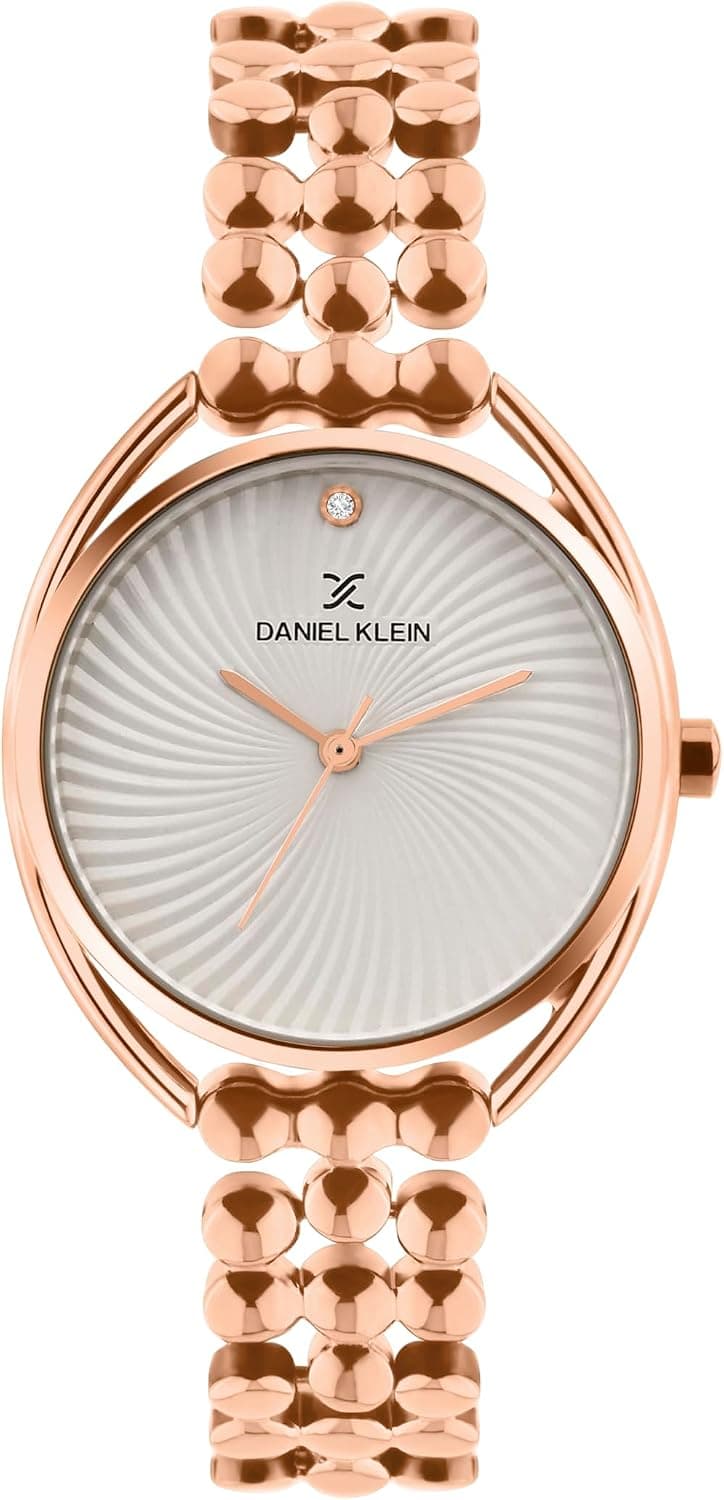 ساعت مچی زنانه Daniel Klein آنالوگ با بند چندلینک استیل رزگلد مدل DK.1.14020-1 ساعت مچی زنانه Daniel Klein آنالوگ با بند چندلینک استیل رزگلد مدل DK.1.14020-1