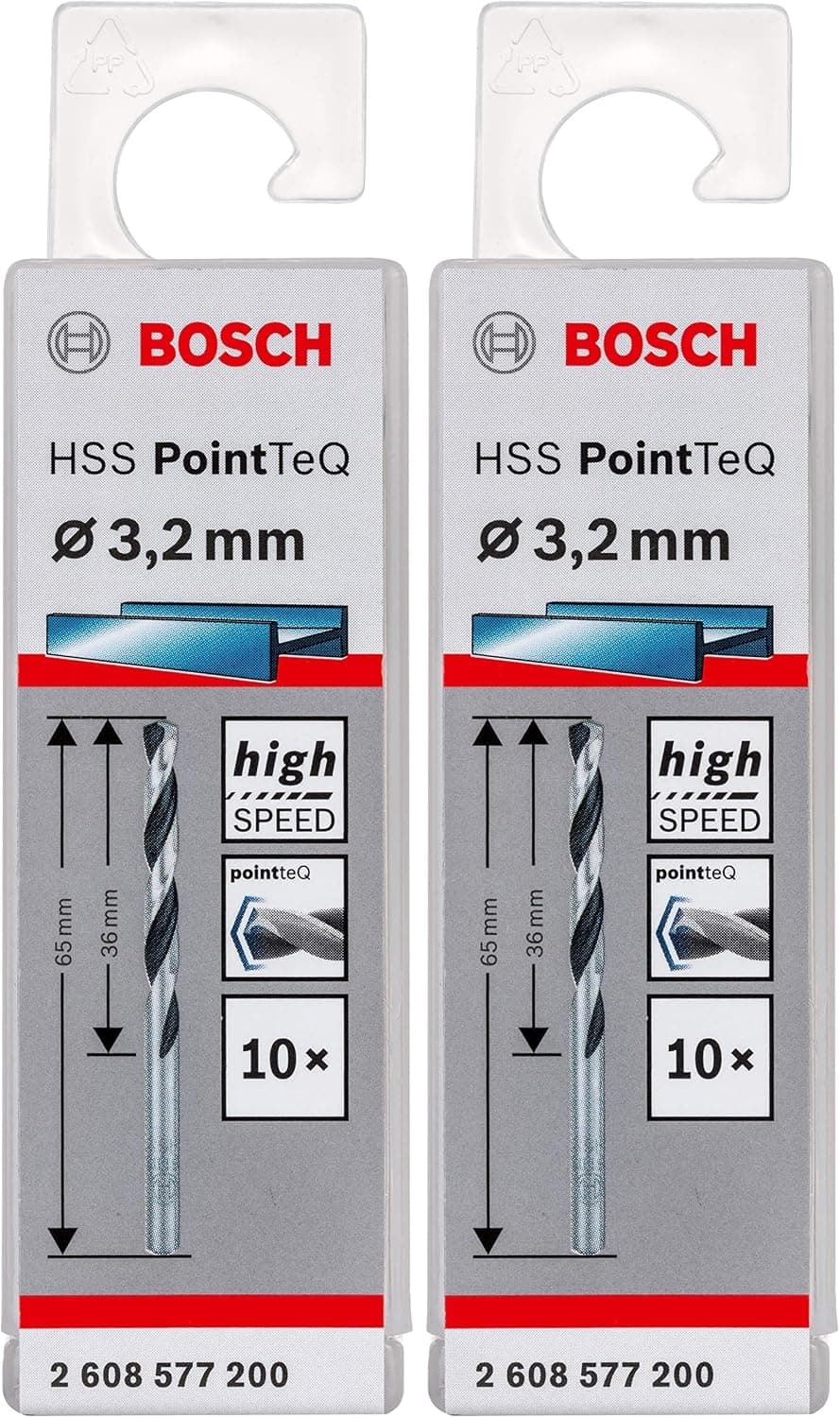 مته فلزی BOSCH اچاساس PointTeQ مطابق DIN 338 سایز 2,5 X 30 57 mm مدل 2608577193 مته فلزی BOSCH اچاساس PointTeQ مطابق DIN 338 سایز 2,5 X 30 57 mm مدل 2608577193