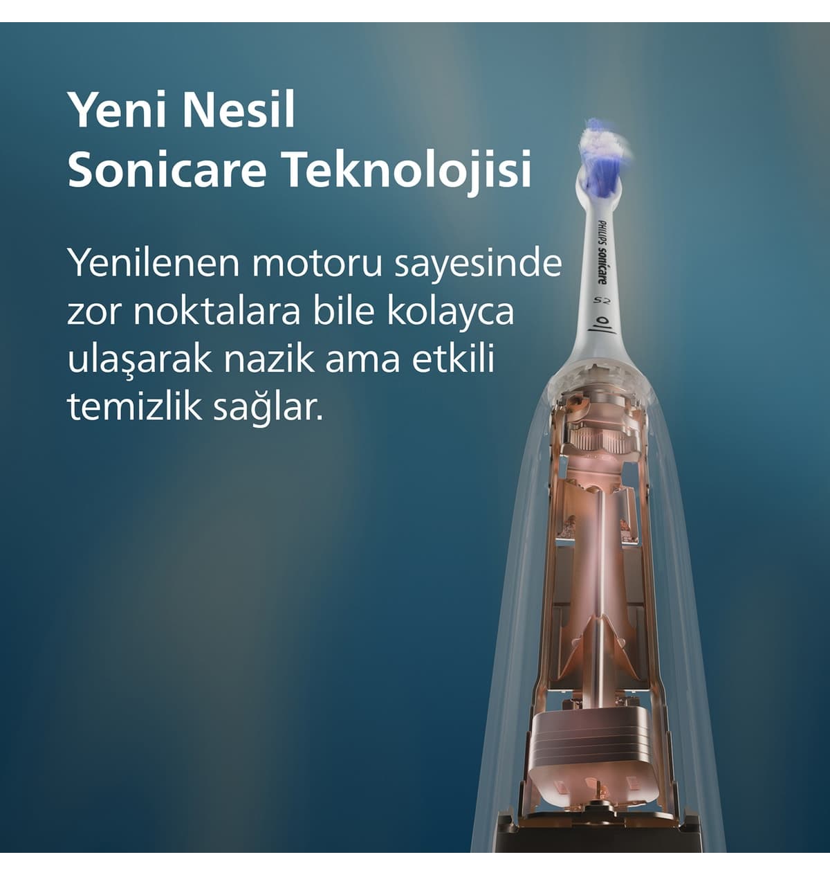 مسواک برقی شارژی Philips Sonicare 5300 با ۲ هد سفید مدل HX7108/03 مسواک برقی شارژی Philips Sonicare 5300 با ۲ هد سفید مدل HX7108/03