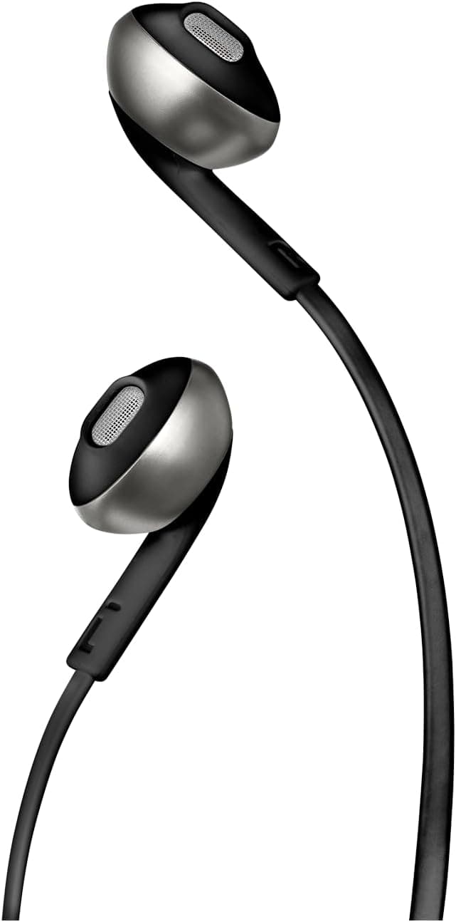 هندزفری داخلگوشی سیمی JBL میکروفوندار مشکی مدل T205 هندزفری داخلگوشی سیمی JBL میکروفوندار مشکی مدل T205
