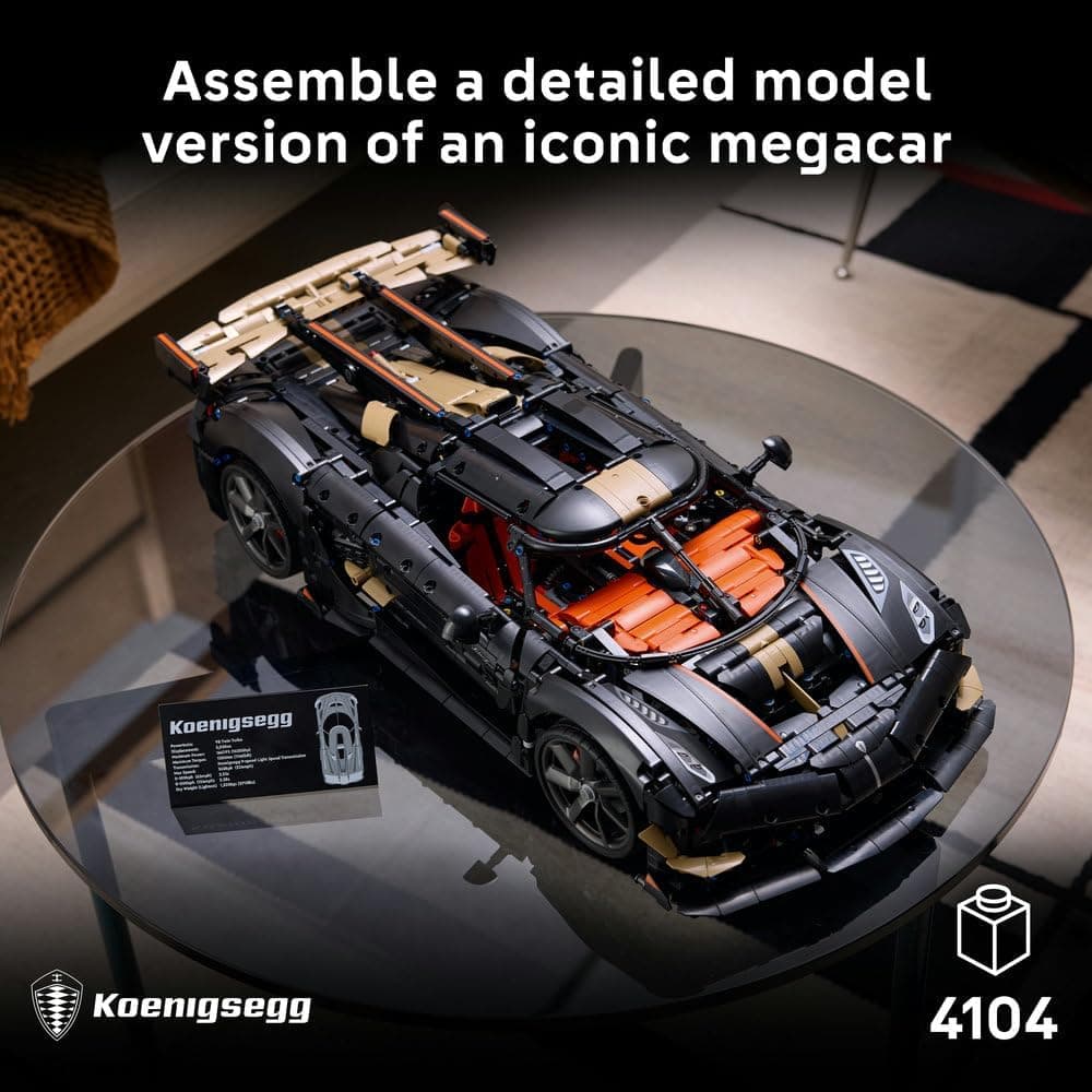 لگو Technic ماشین Megacar Koenigsegg Sadair's Spear مدل 42232 لگو Technic ماشین Megacar Koenigsegg Sadair's Spear مدل 42232