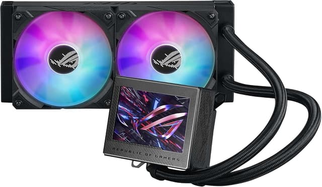 خنککننده مایع پردازنده ASUS ROG Ryujin III 240 ARGB OLED LCD 240mm مدل 90RC00K1-M0UAY0 خنککننده مایع پردازنده ASUS ROG Ryujin III 240 ARGB OLED LCD 240mm مدل 90RC00K1-M0UAY0