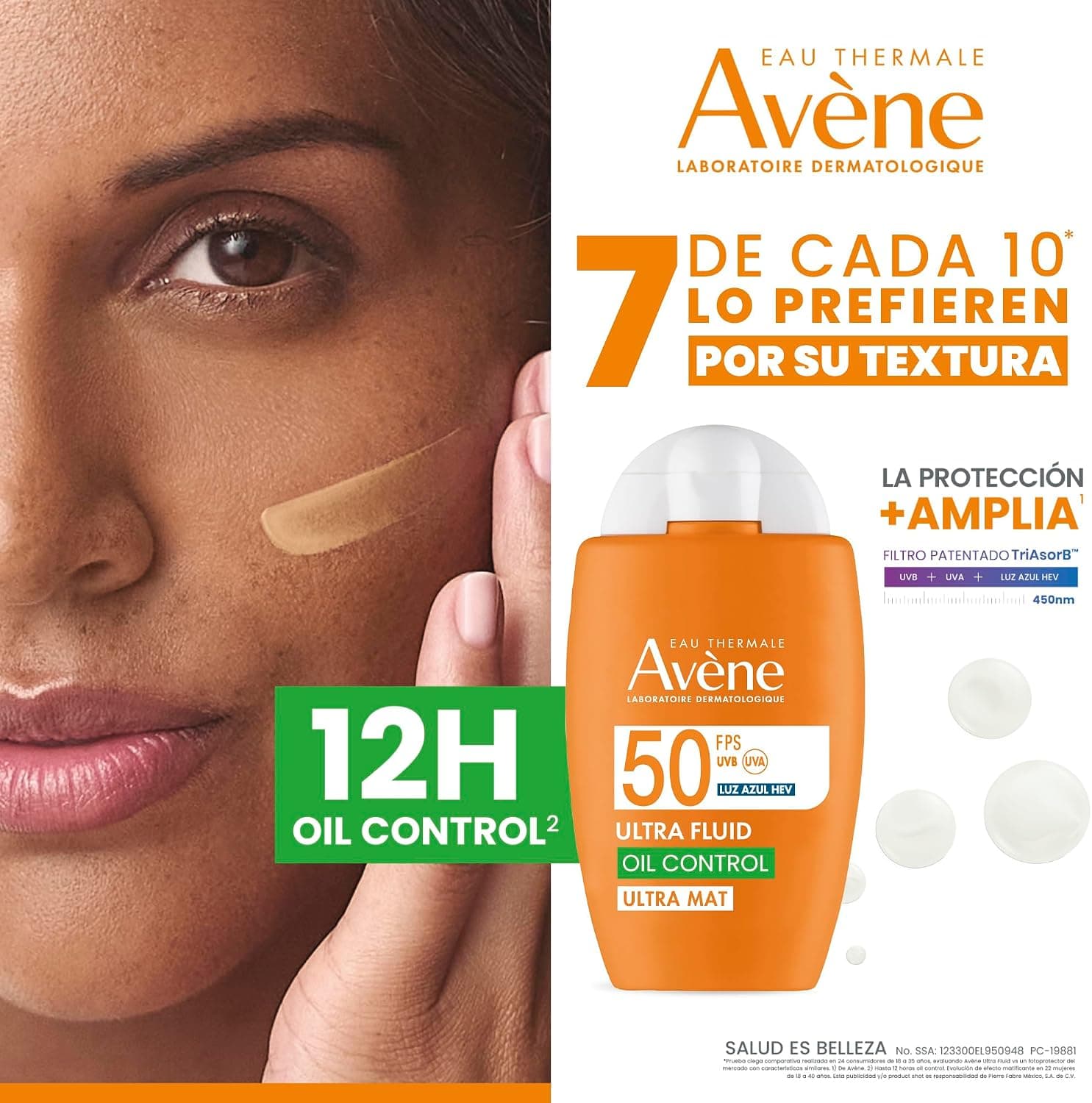 کرم ضد آفتاب Avene Ultra Fluid Invisible پوست نرمال و مختلط SPF 50 50ml کرم ضد آفتاب Avene Ultra Fluid Invisible پوست نرمال و مختلط SPF 50 50ml