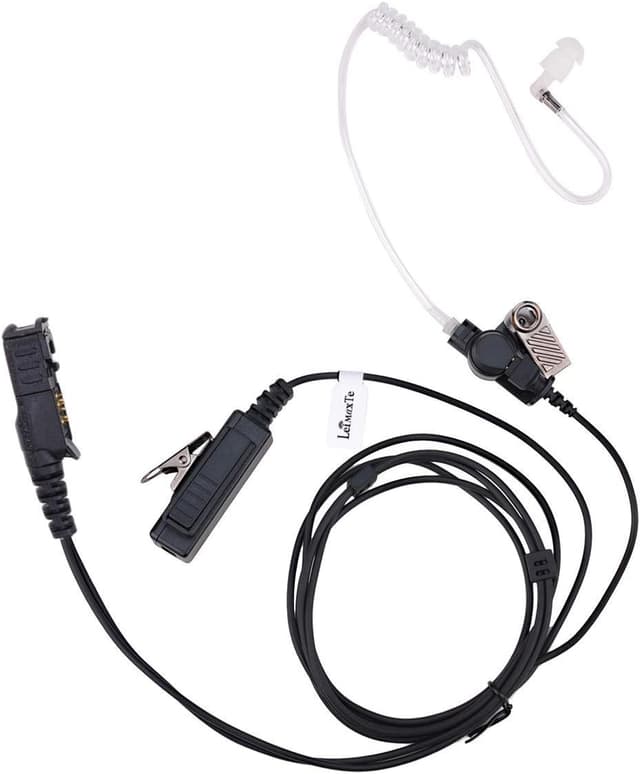 هدست رادیویی میکروفوندار LEIMAXTE سازگار با Motorola دارای PTT و لوله آکوستیک مدل XPR3300e هدست رادیویی میکروفوندار LEIMAXTE سازگار با Motorola دارای PTT و لوله آکوستیک مدل XPR3300e