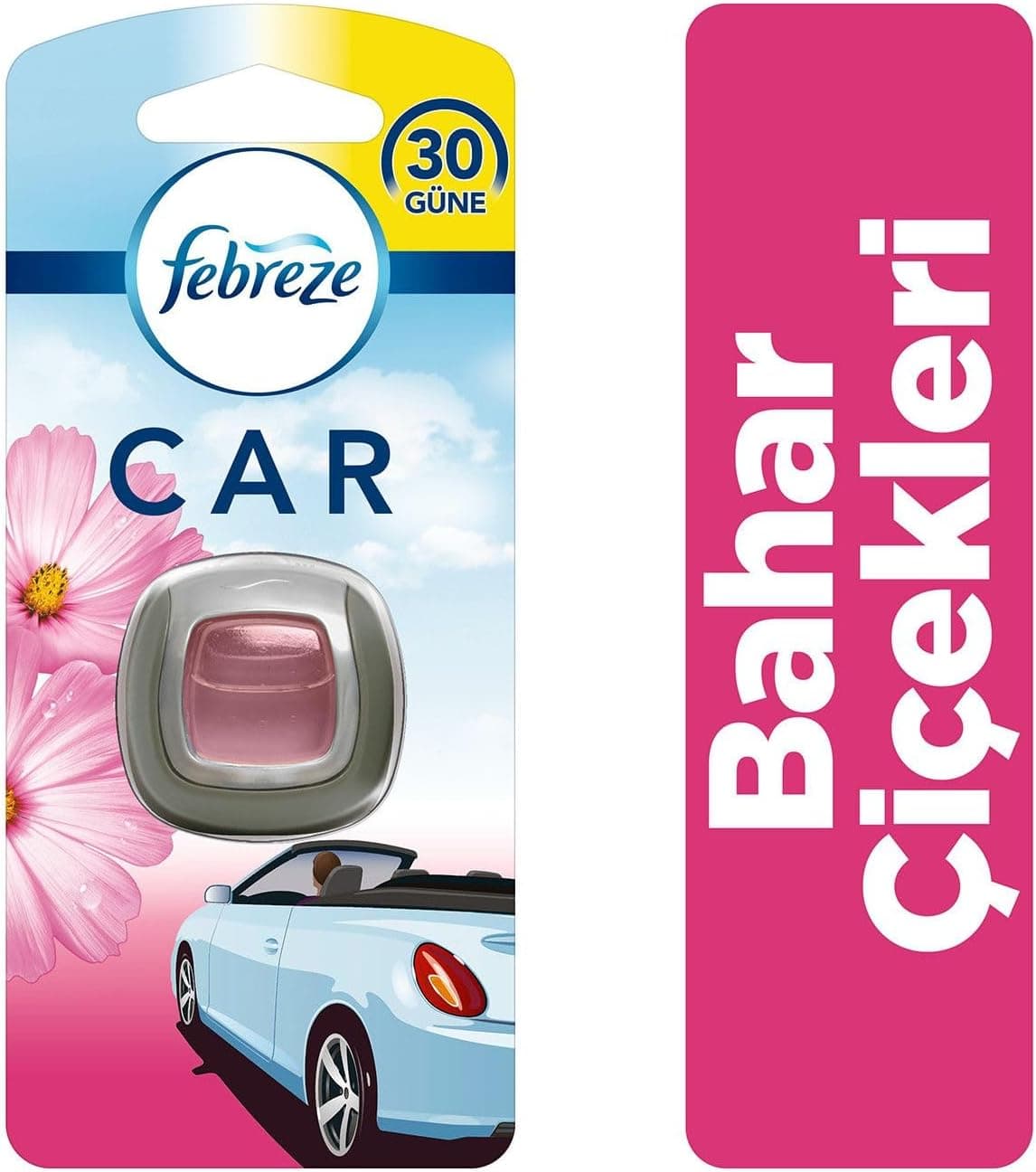 خوشبوکننده خودرو Febreze با رایحه گلهای بهاری 2 ml خوشبوکننده خودرو Febreze با رایحه گلهای بهاری 2 ml