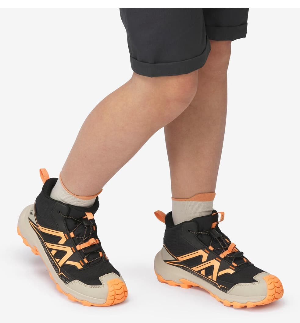 بوت اوتدور بچگانه Decathlon Quechua نارنجی مدل Crosscrock بوت اوتدور بچگانه Decathlon Quechua نارنجی مدل Crosscrock