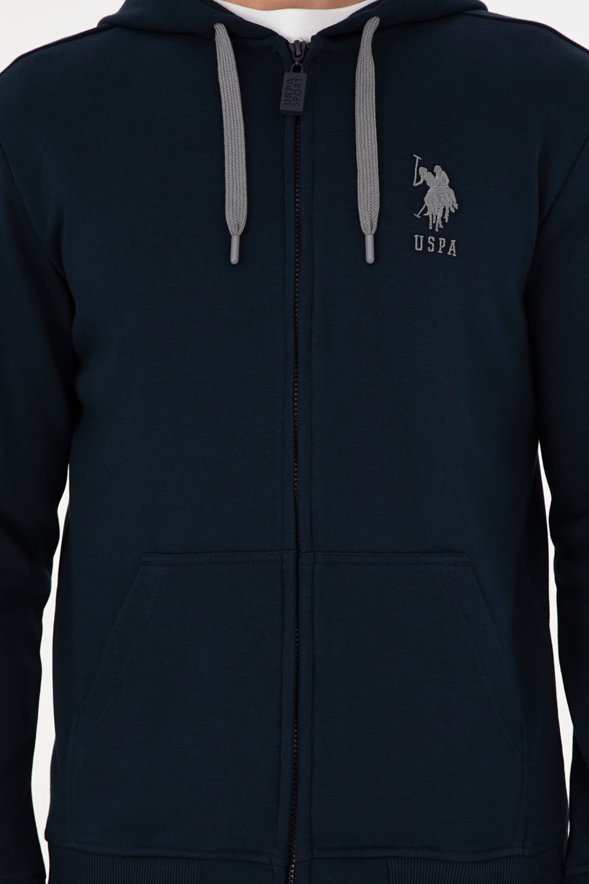 کاردیگان مردانه U.S. Polo Assn. بافت سرمهای مدل 50289028-VR033 کاردیگان مردانه U.S. Polo Assn. بافت سرمهای مدل 50289028-VR033
