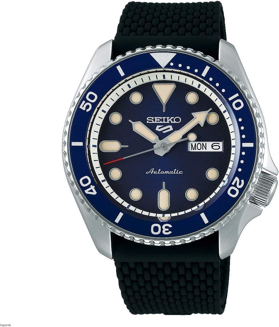 ساعت مچی مردانه Seiko 5 Sports آنالوگ اتوماتیک آبی مدل Srpd5 3K1 ساعت مچی مردانه Seiko 5 Sports آنالوگ اتوماتیک آبی مدل Srpd5 3K1