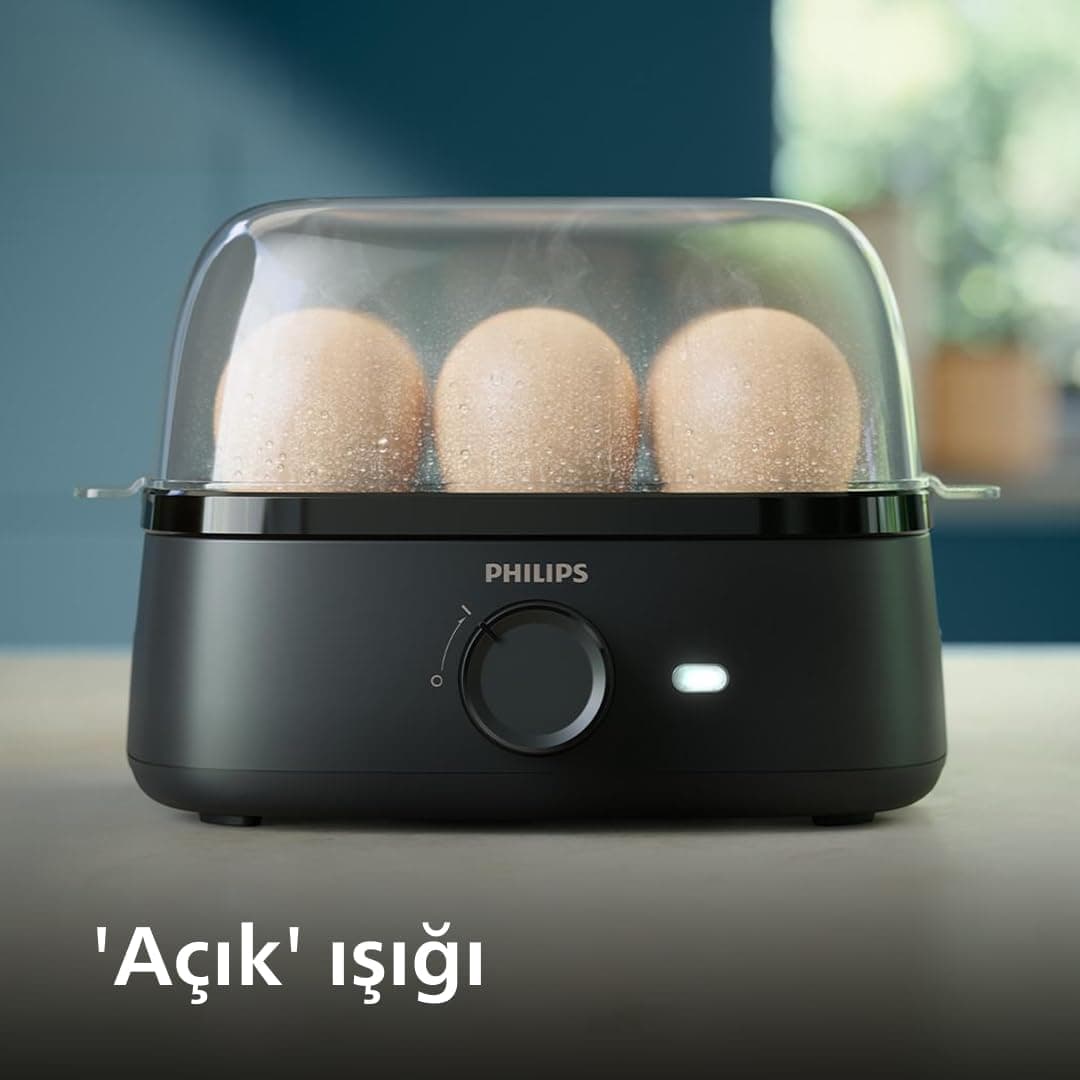 دستگاه تخممرغپز Philips سری 3000 با قابلیت پوشر مدل HD9137/91 دستگاه تخممرغپز Philips سری 3000 با قابلیت پوشر مدل HD9137/91