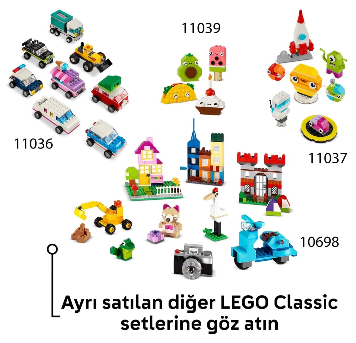 لگو Classic دایناسورهای خلاقانه مدل 11041 450 قطعه لگو Classic دایناسورهای خلاقانه مدل 11041 450 قطعه